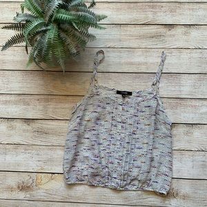 ✨5/$25✨ breezy boho light crop top